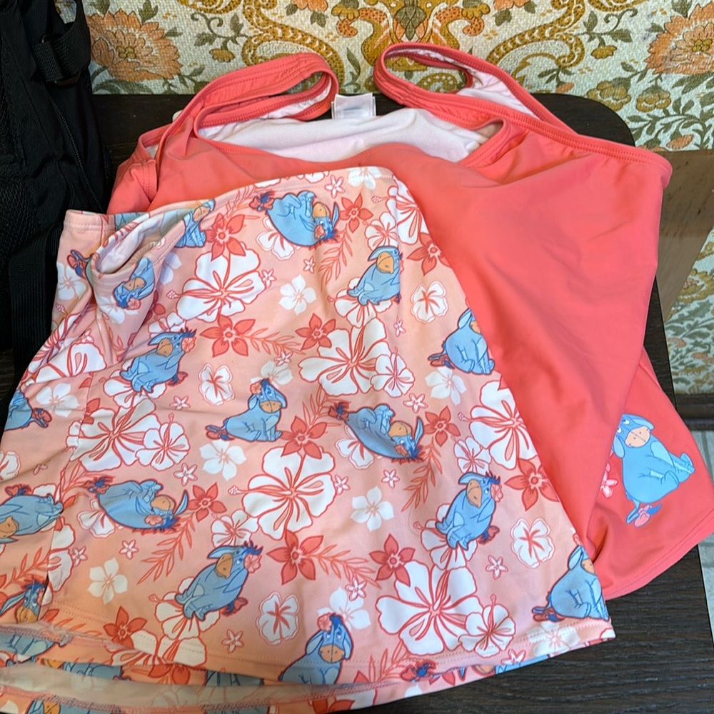 Disney Store Exclusive Eeyore Tankini Swimsuit